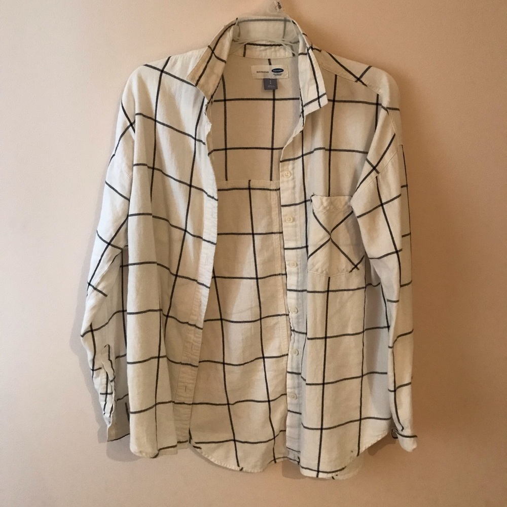 Boyfriend style flannel